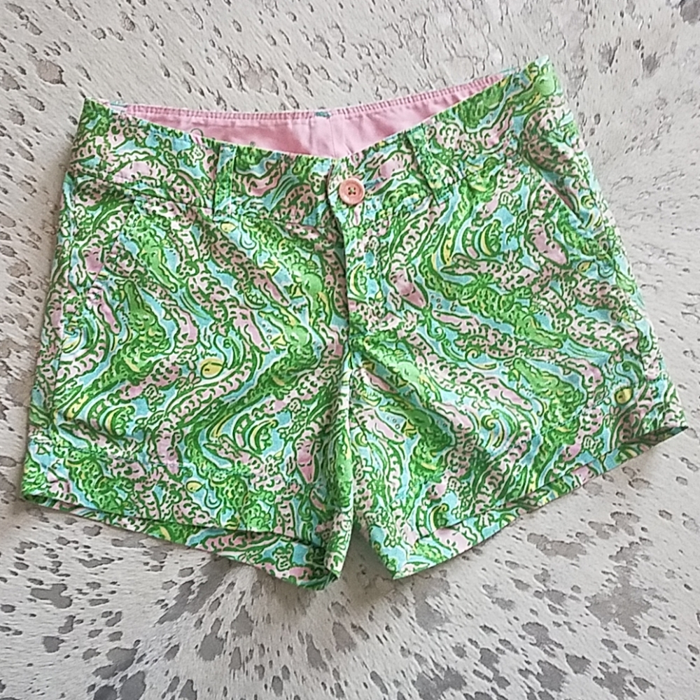 Lilly Pulitzer Callahan Chomp Chomp Shorts 5"
